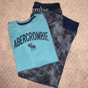Abercrombie Kids Pajama Set, Youth Size 15/16